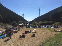 2014年 棚田オーナー収穫祭 - 昼食会場