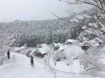2017年1月14日 雪 - クラインガルテン岩座神
