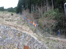 2012年 棚田オーナー対面式 - 神光寺参道