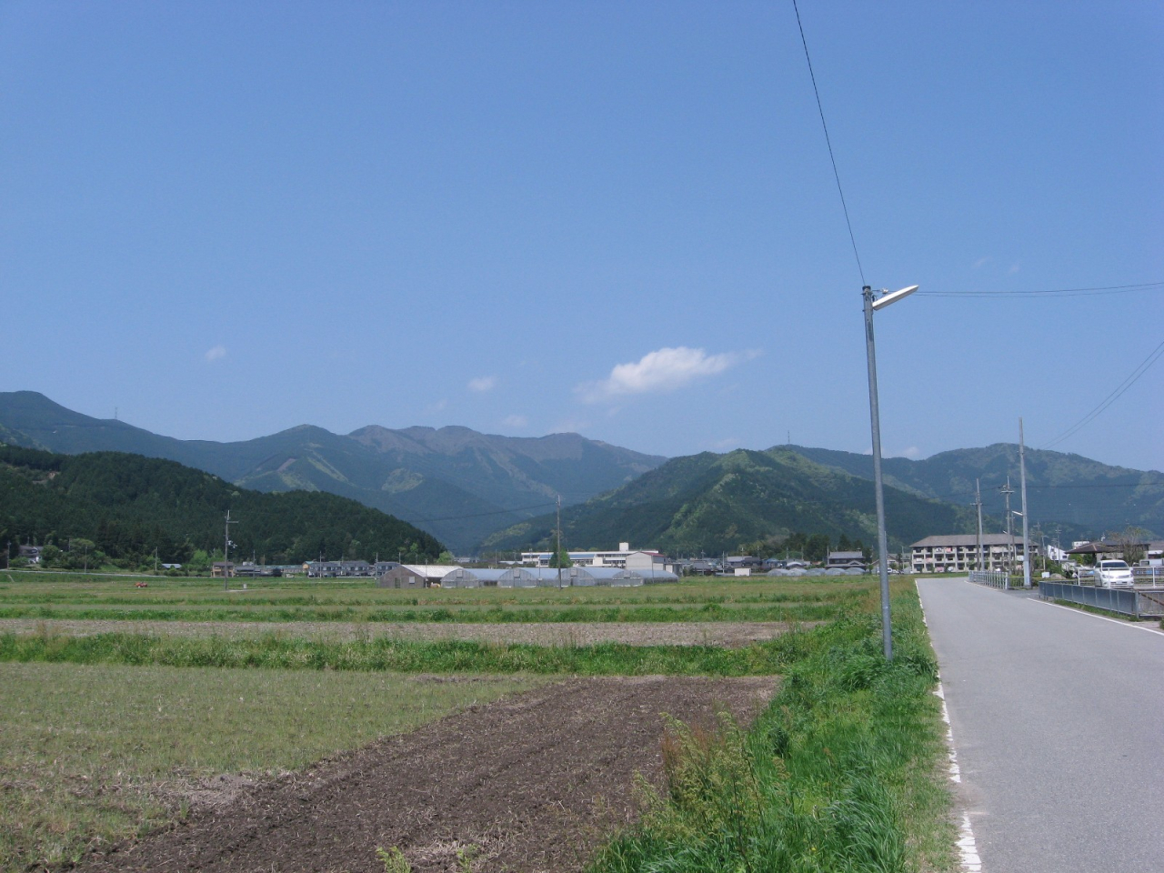 寺内からの千ヶ峰