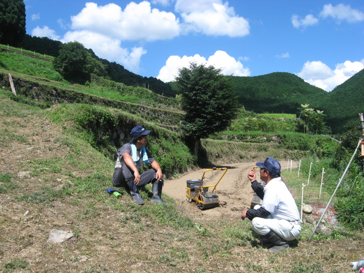 2012年 蕎麦種蒔き - 良い景色