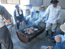 2012年 蕎麦種蒔き - 慰労会