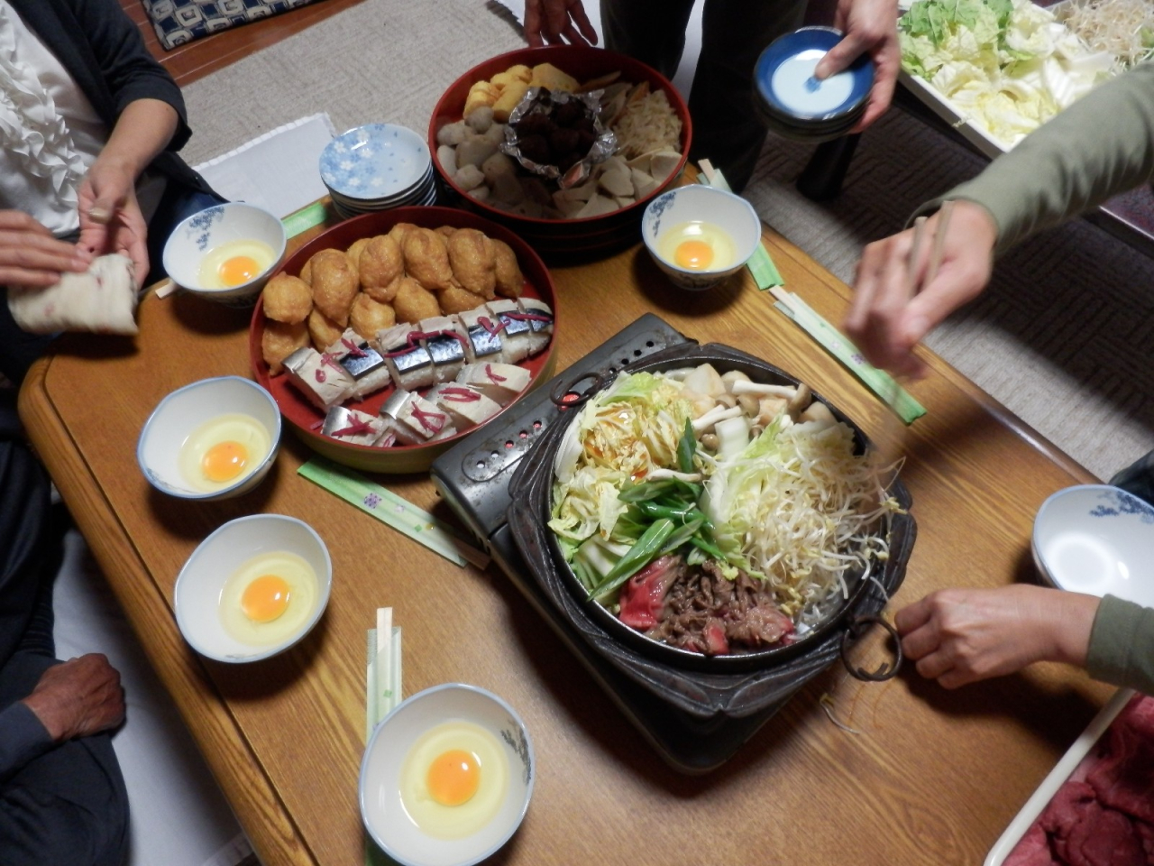 2012年秋祭宵宮 - お祭のごちそう