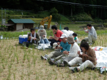 2012年 棚田オーナー収穫祭 - 昼食会