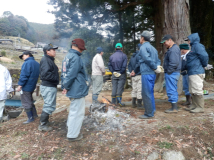 2013年2月 鹿柵点検 - 作業終了