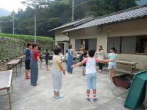 2013年 岩座神自然学校 - ラジオ体操