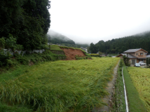 2013年9月2日 集中豪雨 - 崩れた石垣