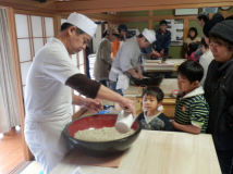 2014年 蕎麦打ち大会 - 模範演技