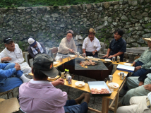 2014年 蕎麦の種蒔き - 慰労会