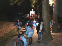 2014年 秋祭宵宮 - 曳山を曳く（２）
