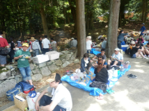 2015年 棚田オーナー田植え祭 - お昼ご飯