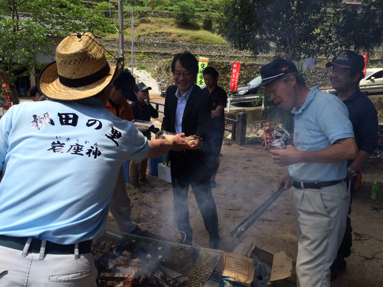 2015年 棚田オーナー田植え祭 - 内藤さん