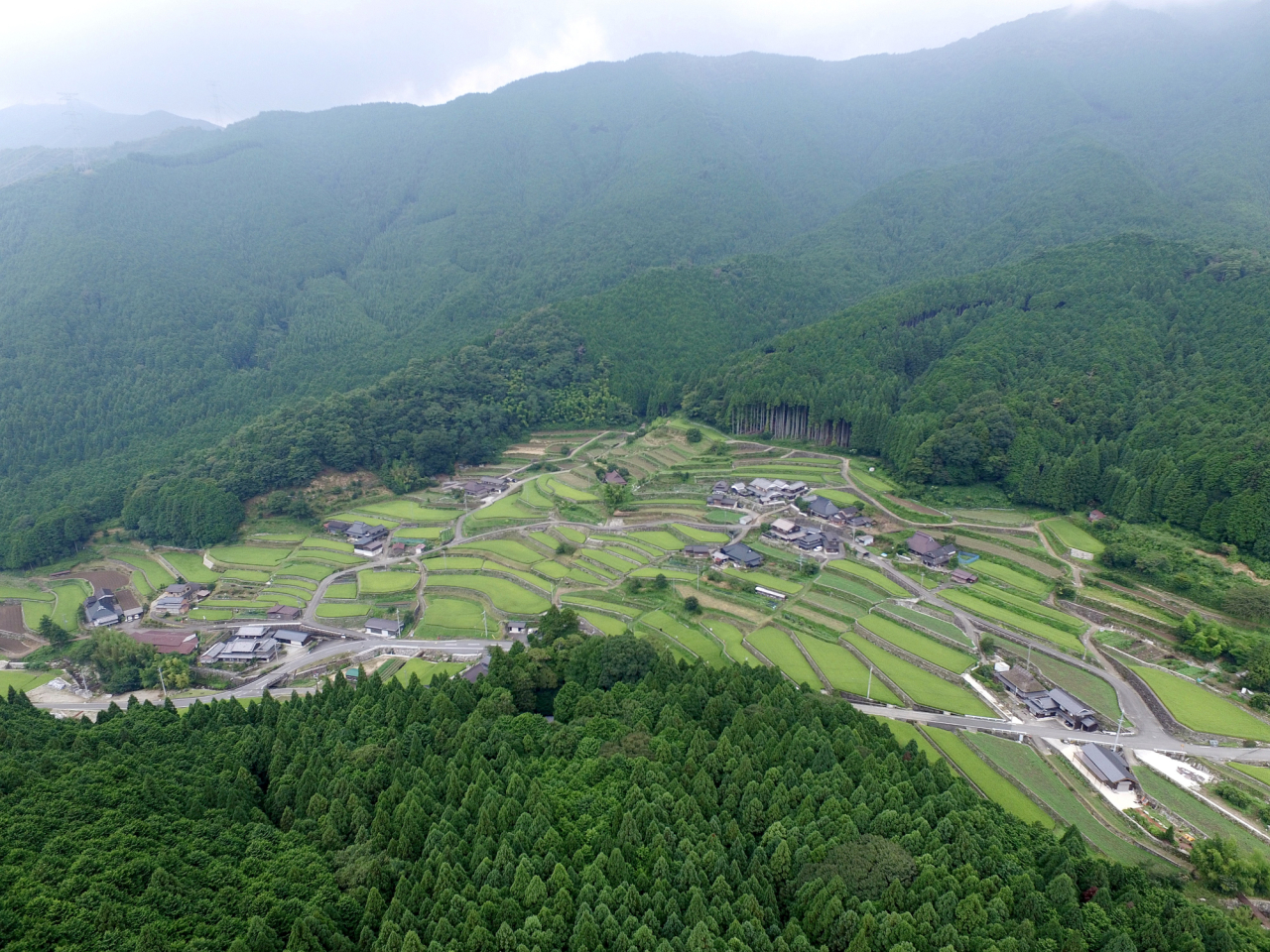 2016年8月 ドローン空撮 - 岩座神