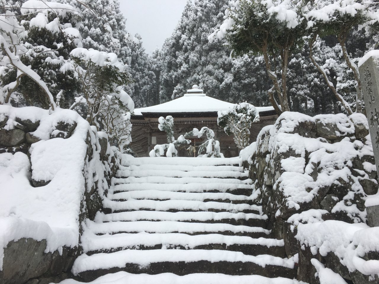 2017年1月14日 雪 - 神光寺