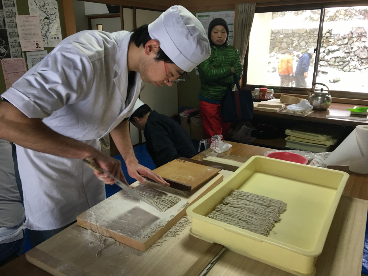 2018年 蕎麦打ち大会 - 模範演技