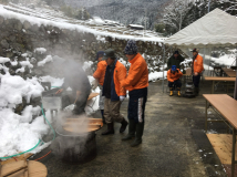 2018年 蕎麦打ち大会 - 釜場