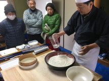 2018年 蕎麦打ち大会 - 水回し