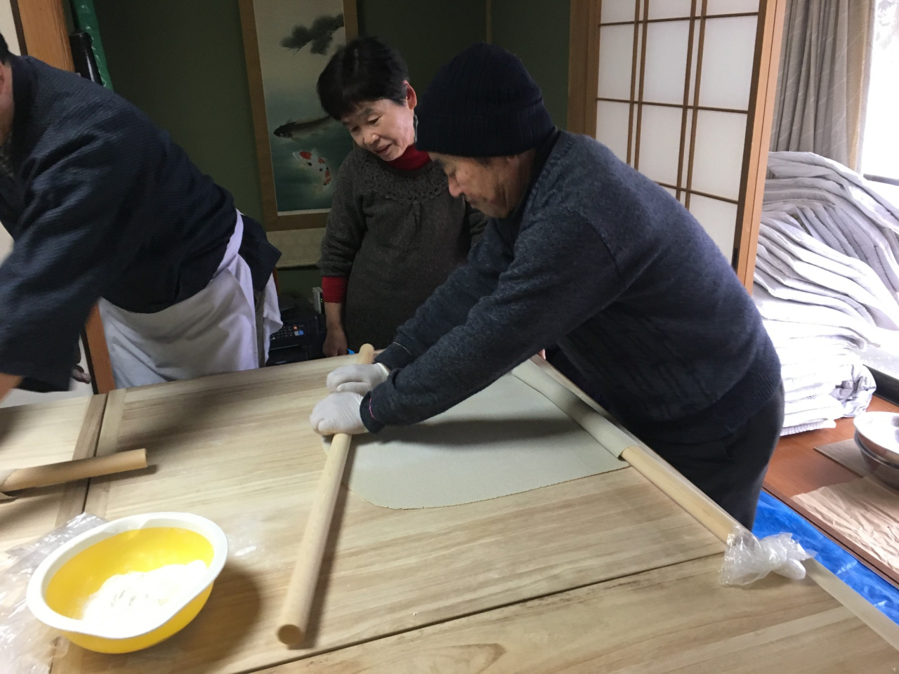 2018年 蕎麦打ち大会 - のばす