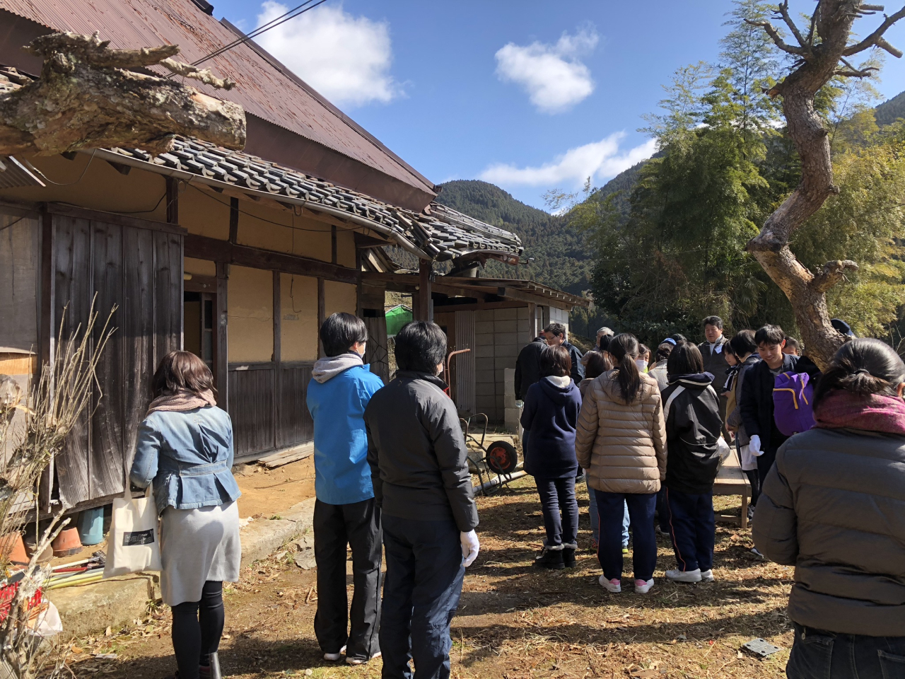 2018年 古民家再生ワークショップ - この家を再生します