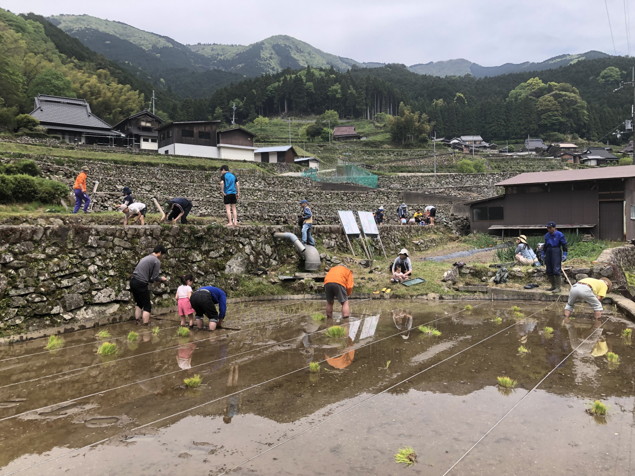 2019年 棚田オーナー 田植え祭