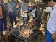 2019年 棚田オーナー 田植え祭 - 昼御飯