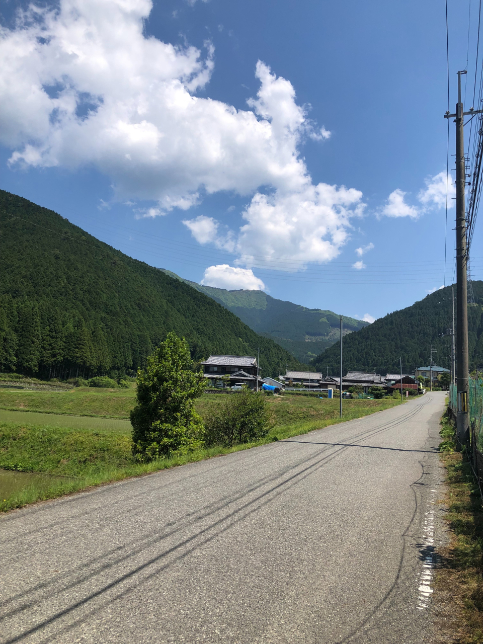 2022年5月 千ヶ峰遠景 - 棚釜から