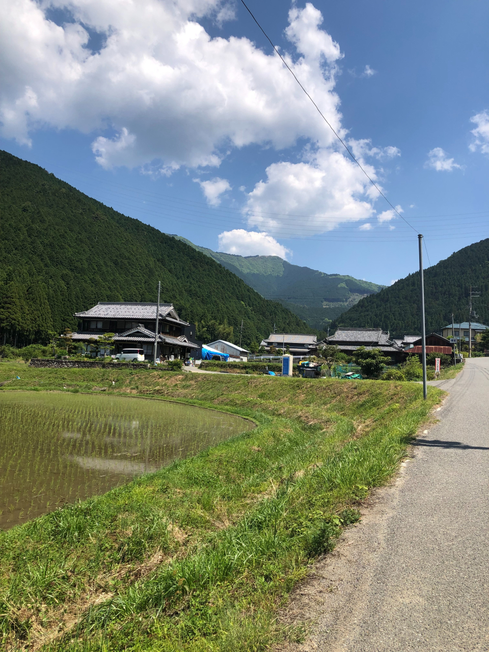 2022年5月 千ヶ峰遠景 - 棚釜から