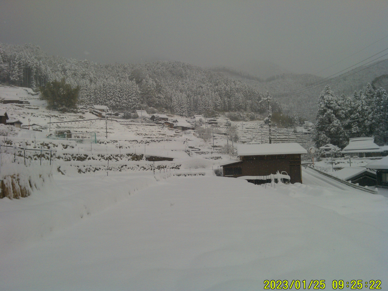 2023年1月25日 雪 - 岩座神