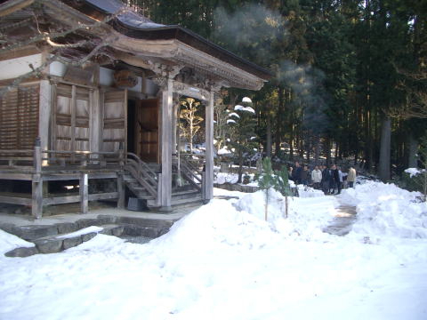 絵日記 2006-01-01 初詣 - 神光寺
