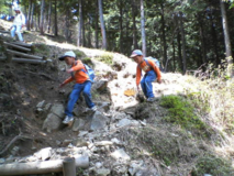 絵日記 2006-05-05 千ヶ峰登山 - 下山