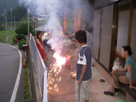 絵日記 2006-07-08 子供会七夕祭