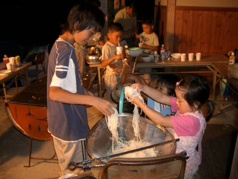 絵日記 2006-07-08 子供会七夕祭