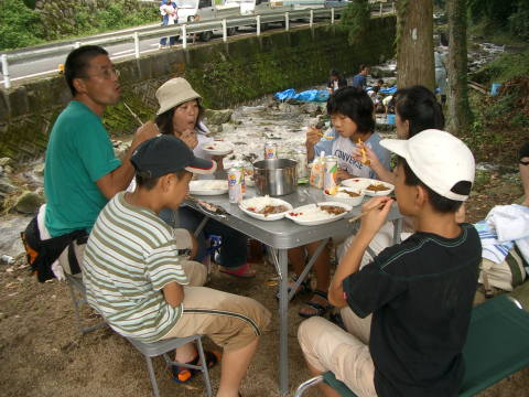 絵日記 2006-07-23 棚田オーナー案山子祭