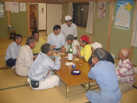 絵日記 2006-10-09 棚田オーナー収穫祭（反省会）
