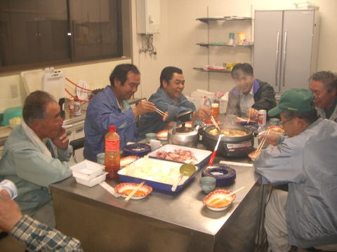 絵日記 2006-11-18 蕎麦の選別・出荷