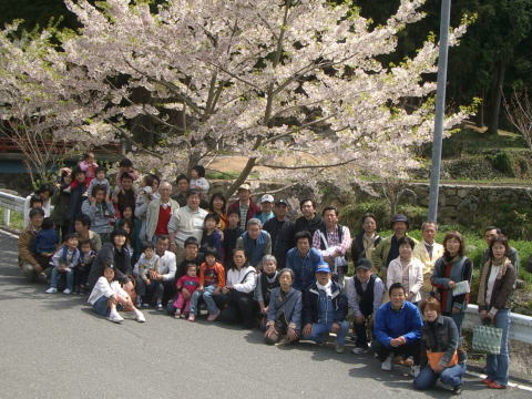 絵日記 2007-04-15 棚田オーナー対面式
