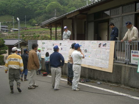 絵日記 2007-05-13 棚田オーナー田植え祭