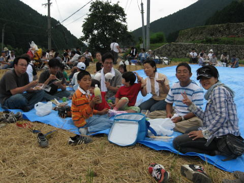 絵日記 2007-09-24 棚田の集い