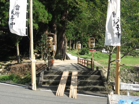 絵日記 2007-10-06 秋祭準備