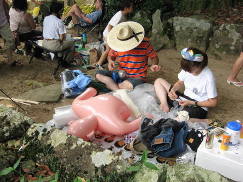 絵日記 2008-07-27 案山子祭