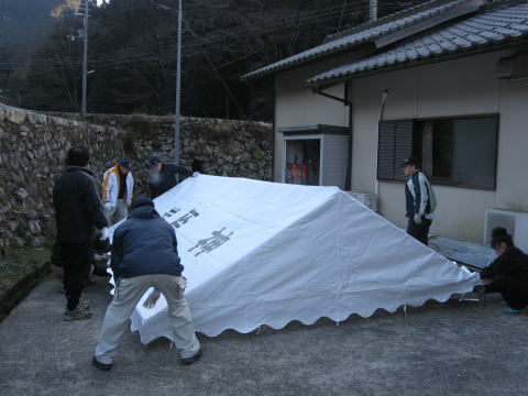 絵日記 2010-01-24 蕎麦打ち大会