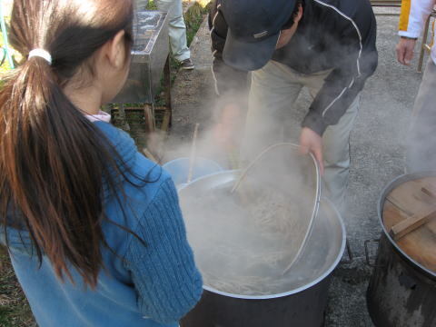 絵日記 2010-01-24 蕎麦打ち大会