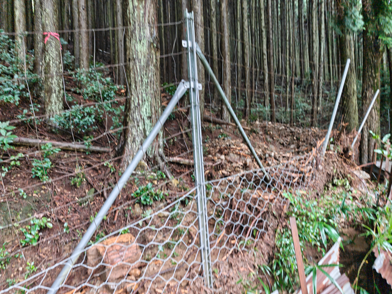 害獣防止柵